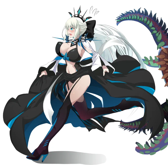 戦闘に敗北したモルガン陛下#FGO 