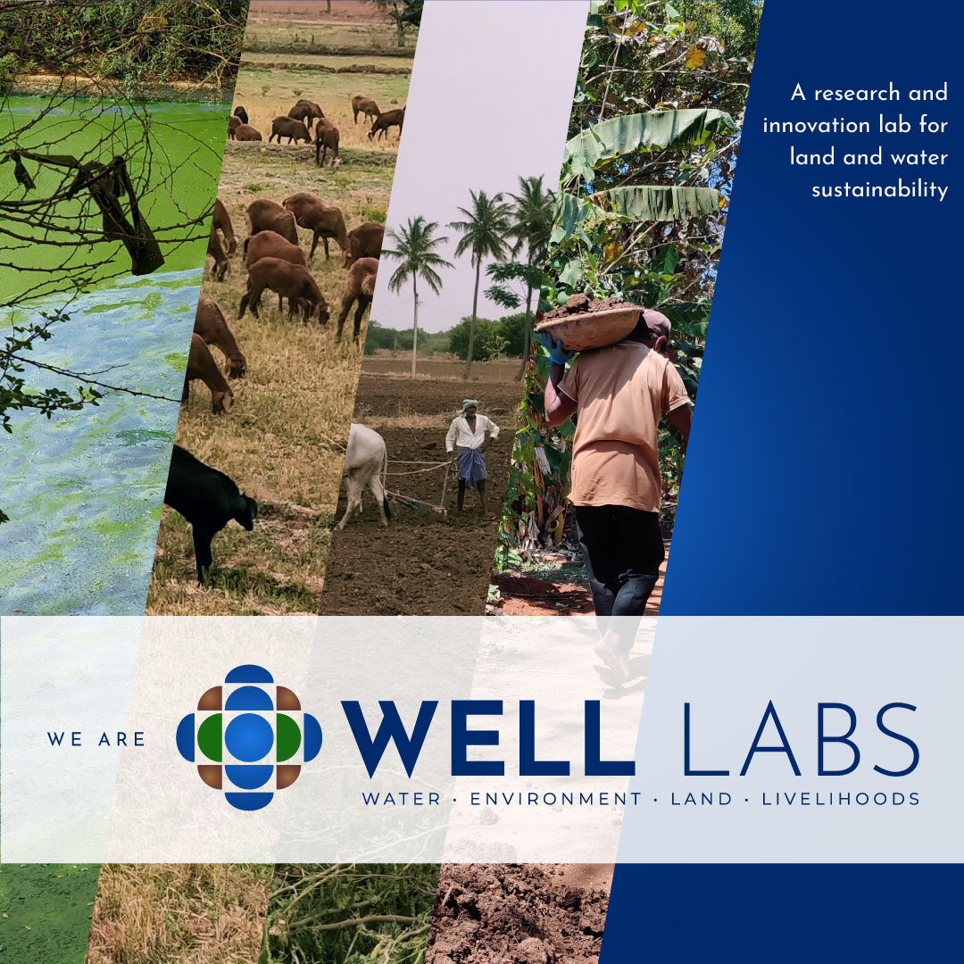 The wait is over! Introducing @WELLLabs_org, a new centre in the IFMR-@kreauniversity ecosystem that fosters research and innovation for social impact in the areas of land and water sustainability.  

Check out our new website for more details: welllabs.org