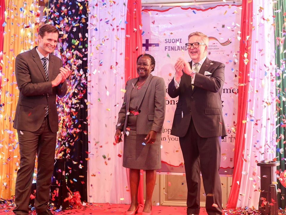 FinlandinKenya's tweet photo. ๐We are excited to launch a joint #TVET initiative with @GermanyinKenya to nurture a #skilledworkforceKE through industry-led #DualTVET. Together with @VTTMoE, we will anchor the training model, enhance #capacity of TVET personnel and digitize learning #curricula. https://t.co/VWIUqueQ2c