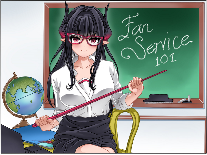 AmbrGlw's tweet photo. Club Amber#10 - Fanservice💦?
#Vtuber #ClubAmber #4koma
Artwork by @BlueKittyCh https://t.co/AmNZIGlkam