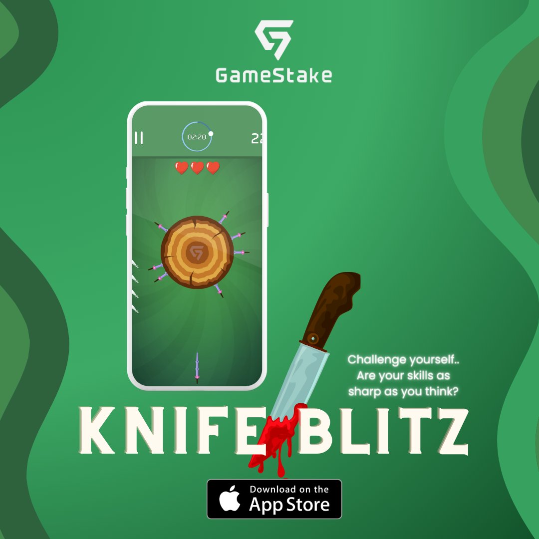 GameStake_'s tweet photo. Play Knife Blitz and improve your skills! https://t.co/CchIC5FcAd 
#gamestake #mobilegaming #minigames #gaming https://t.co/kusgwtiuQ1