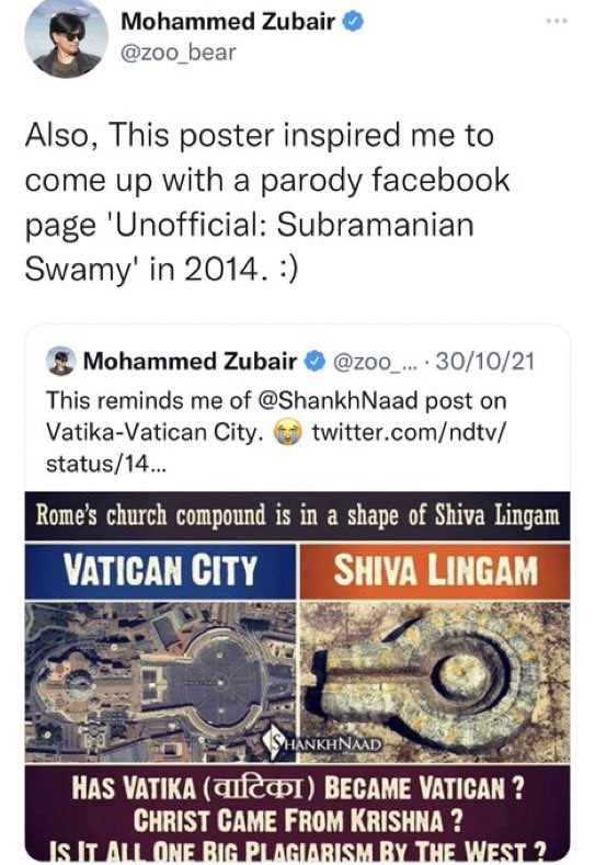 ChillamChilli's tweet photo. He himself first mocked Hindu gods and now have the audacity to tell he’s pointing out another person for hurting sentiments. 

900 छूटे खा कर … https://t.co/svg9jq4QSI