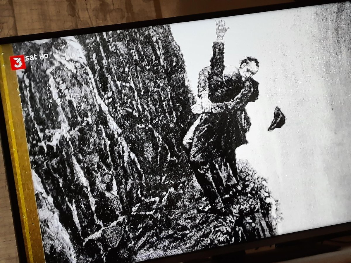 brandiwein1982's tweet photo. Not my mum, who sends me photos of her TV to show me that her recent documentary is about #Meiringen, the #Reichenbachfall and #SherlockHolmes.
😄🤩🥰 https://t.co/ySn1qescdC