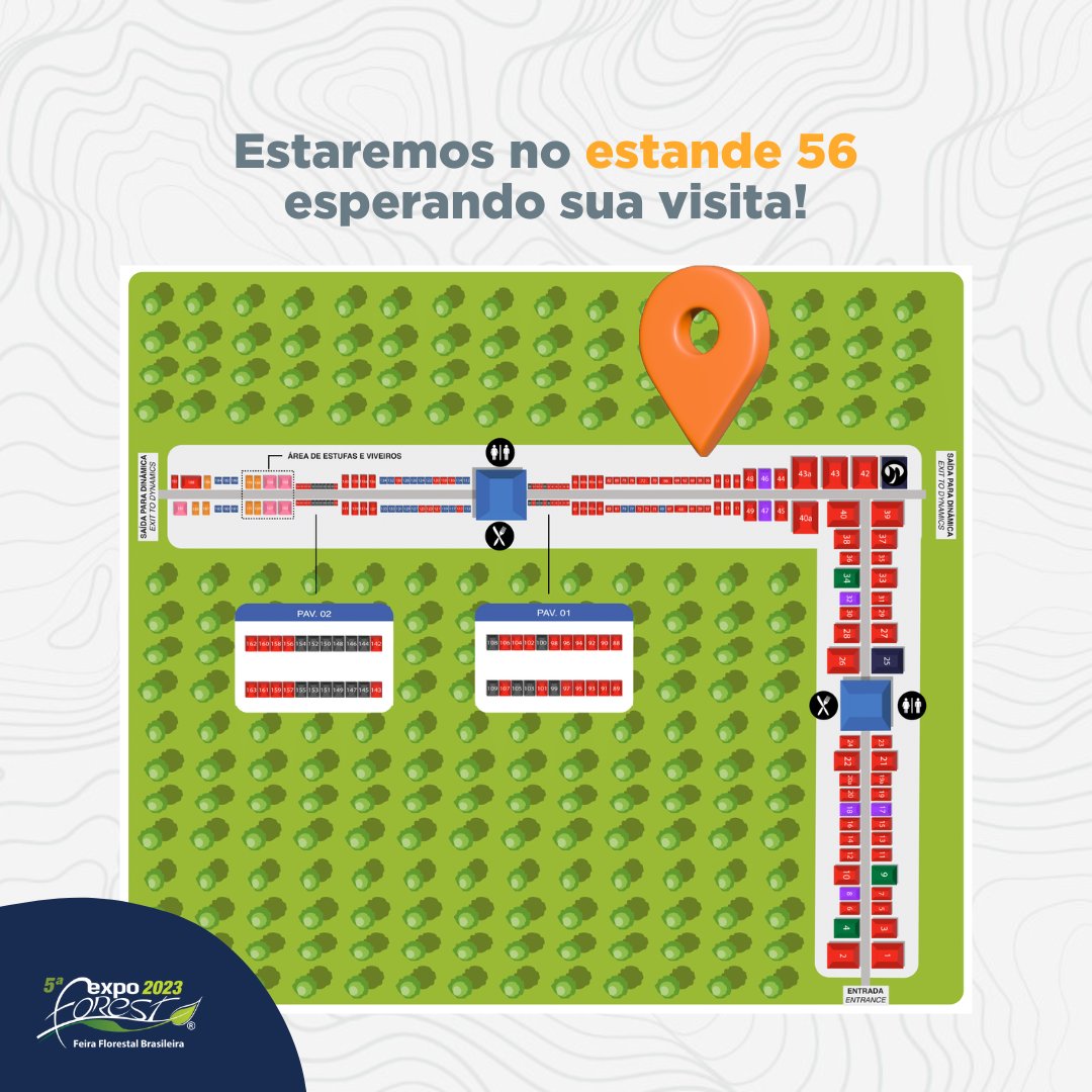 optoficial's tweet photo. Nossas colegas já confirmaram presença no #Expoforest.
Estamos nos preparando para levar muitas novidades em #geosoluções no setor #florestal. Venha nos visitar no estande nº 56!
Saiba mais: https://t.co/NKz805zFFv https://t.co/CkV1lmKpB8