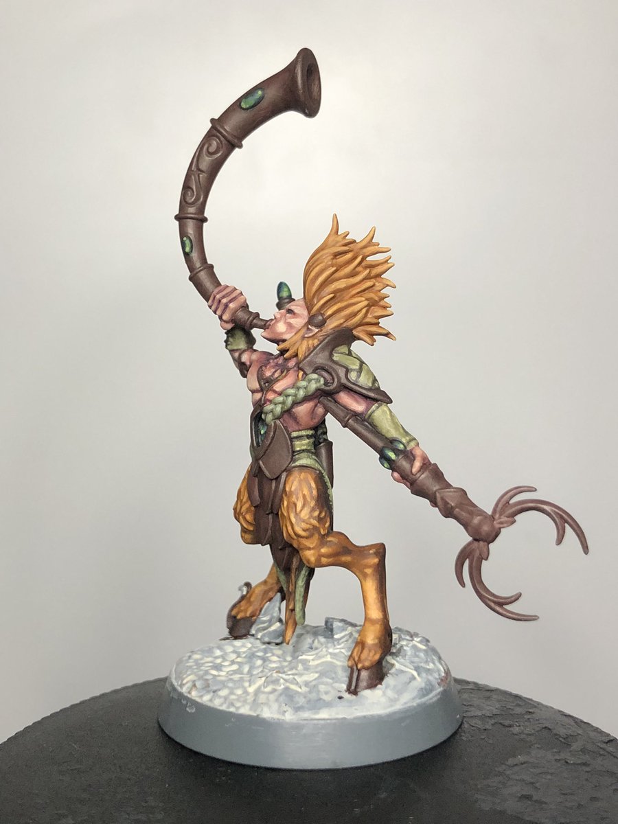 FancyKelvin's tweet photo. Tonight, Gems got done as well as the platted rope for the armour and the short-sword on the back.
#aos #warhammercommunity
#gamesworkshop #ageofsigmar #wip #warhammerwip #hobbypainter #paintingwarhammer #miniaturepainting 
#sylvaneth #kurnoth #skaethswildhunt #kurnothi https://t.co/O3ja7Vo4U3