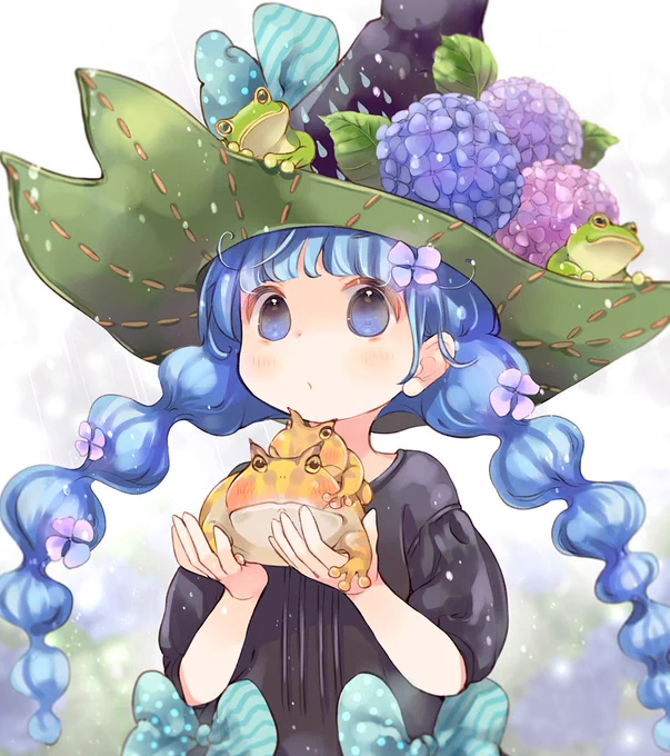 #あなたの紫陽花見せてください  むしろがメインだけど