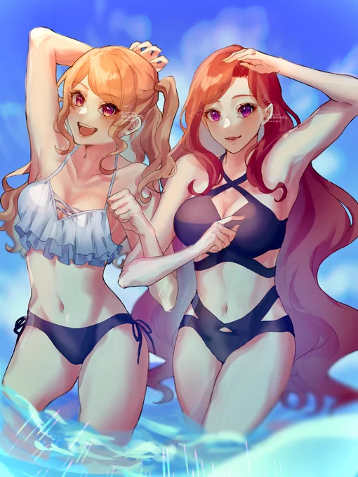 香澄姉妹  #アイカツスターズ #イラスト