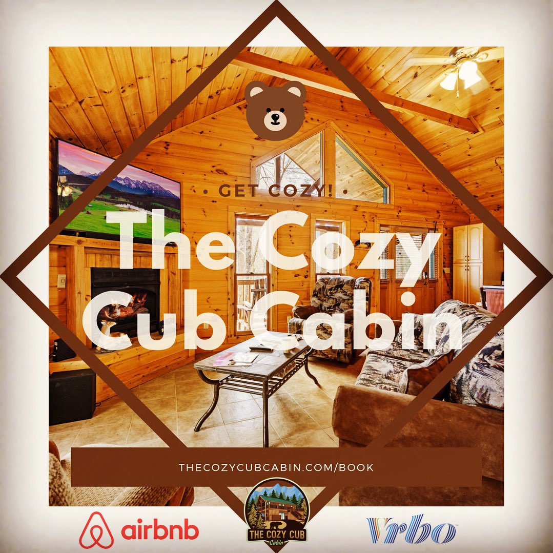 thecozycubcabin's tweet photo. Have you planned your summer vacation yet?
· 🐻 ·
#thecozycubcabin #cabinrental #smokymountains #tennesseevacation #dollywood #anakeesta #pigeonforge #visitsevierville #dollyparton #summervacation https://t.co/msw0e1v31k