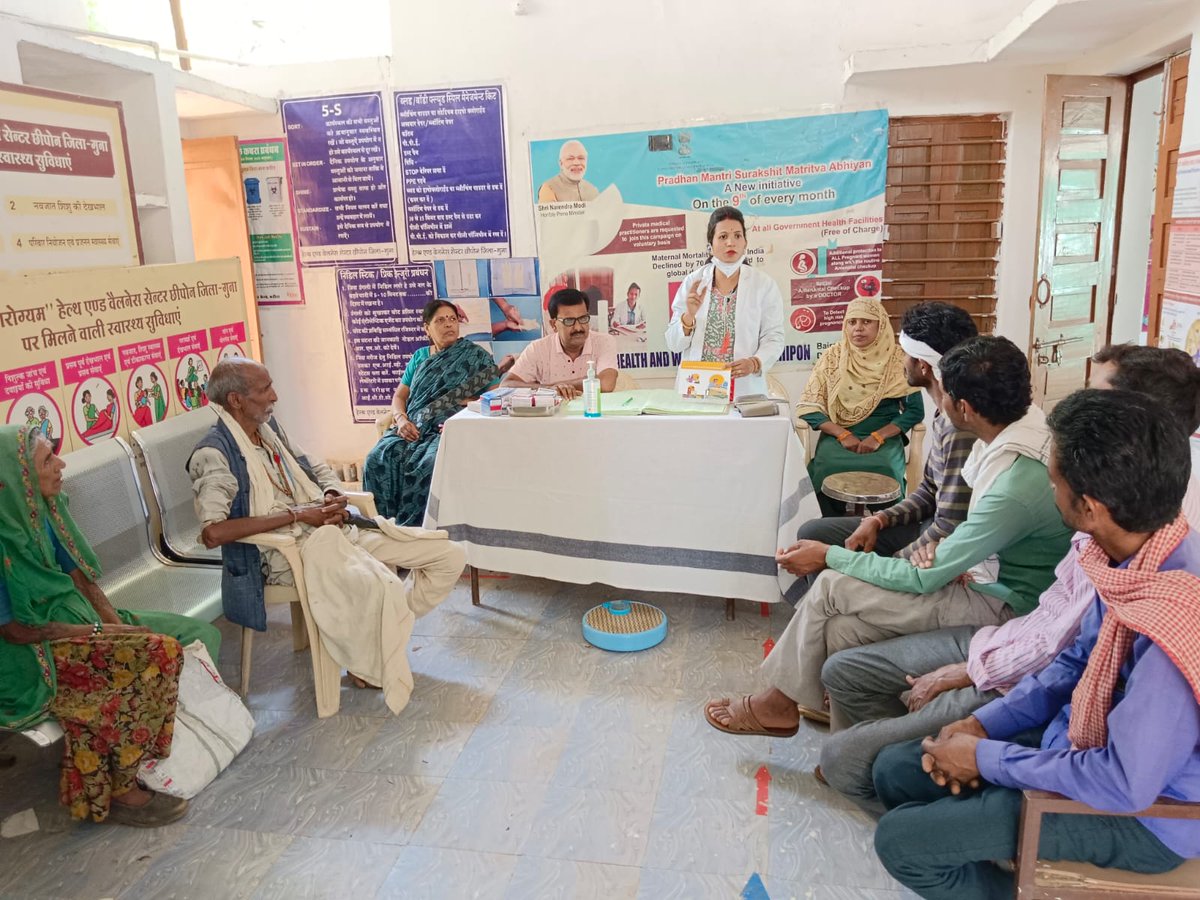 GunaVineeta's tweet photo. Health camp at HWC Chhipon,under the camping ncd screening, screening about TB, sampling collection,e Sanjeevani telemedicine, Nutrition education, awraness about mental health, education about hygiene https://t.co/SkeCXnDLFp