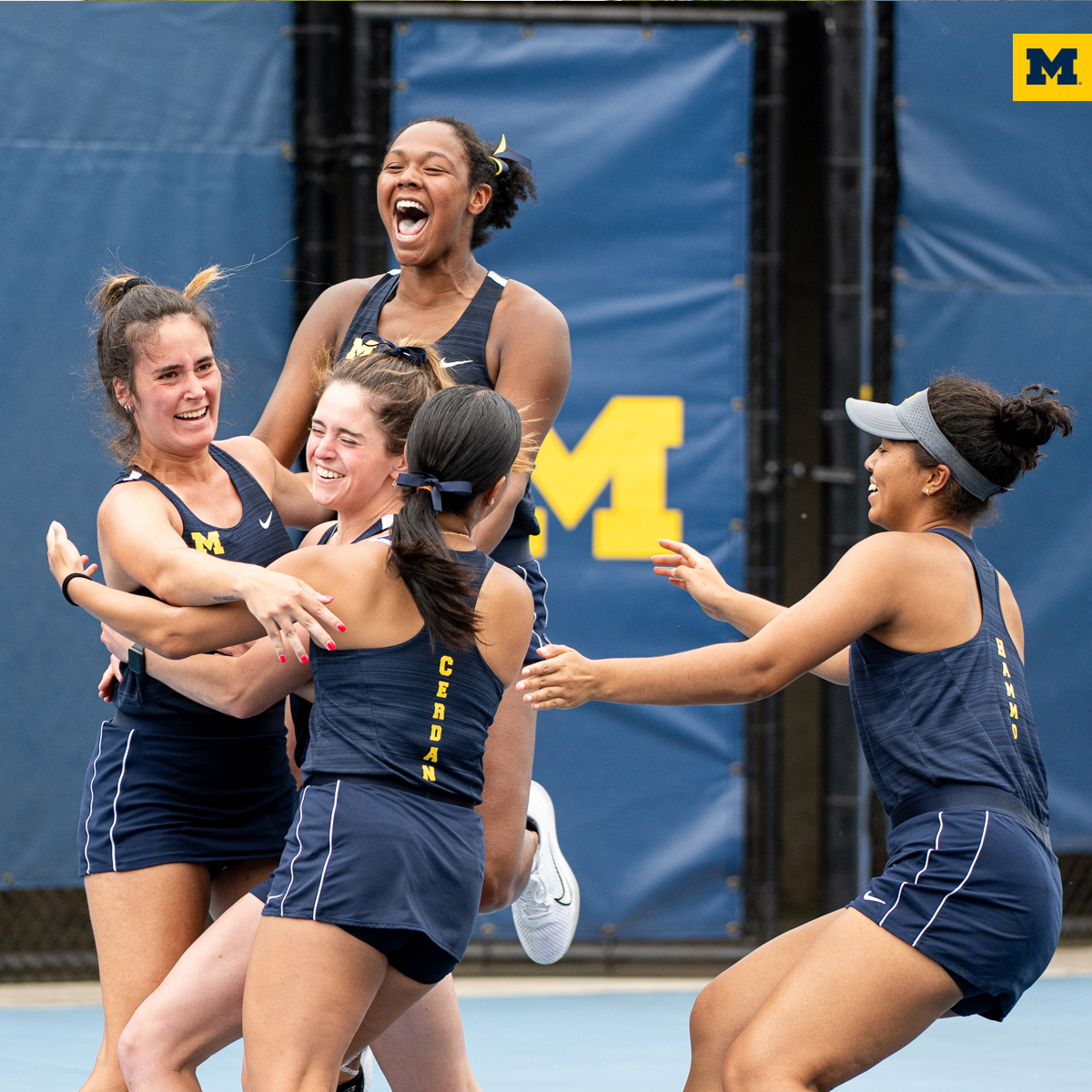 THIS WEEK: The Michigan men's and women's tennis teams are headed to Florida for the NCAA Quarterfinals of the team championship! Let's go! 🔥 #TennisSchool | #GoBlue