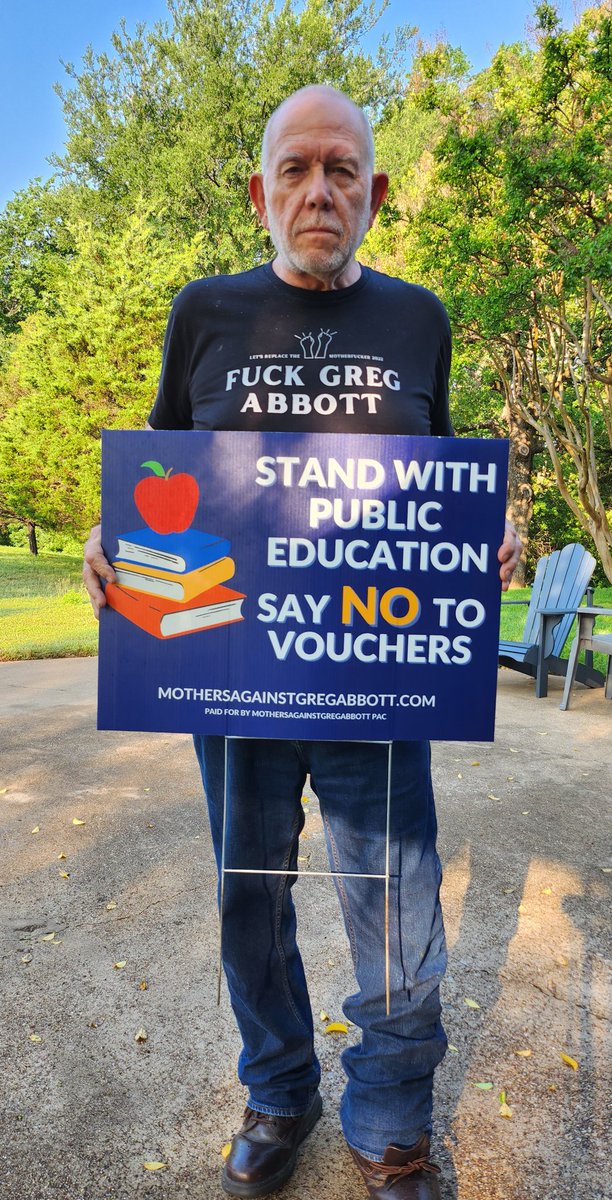 indivisibletx24's tweet photo. Stand With Public Education!
Say NO to Vouchers!
Fuck Greg Abbott
@LinseyFaganTX
@MomsAGAbbott #txlege
Click below to leave comments.  https://t.co/1YJwbFpt6p https://t.co/NoumIkcQot