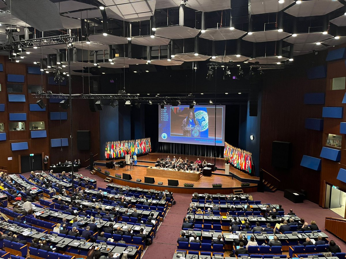 Ambassador Bonnie Jenkins calling for more work done on #biotoxins #revcon5