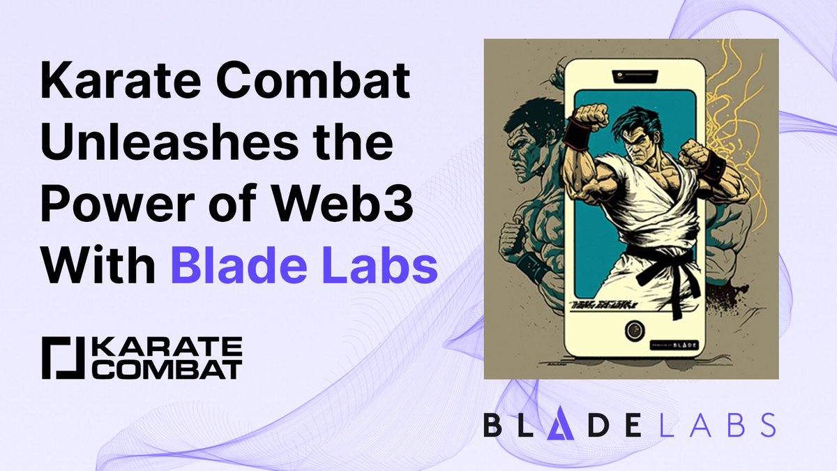 BladeWallet's tweet image. Last Friday, Karate Combat unveiled its cutting-edge app #PoweredByBlade, To find out more about this exciting launch check out our latest blog - bladelabs.io/karate-combat/

Over the past year we have been working with @karatecombat on this build to ensure we delivered an industry…