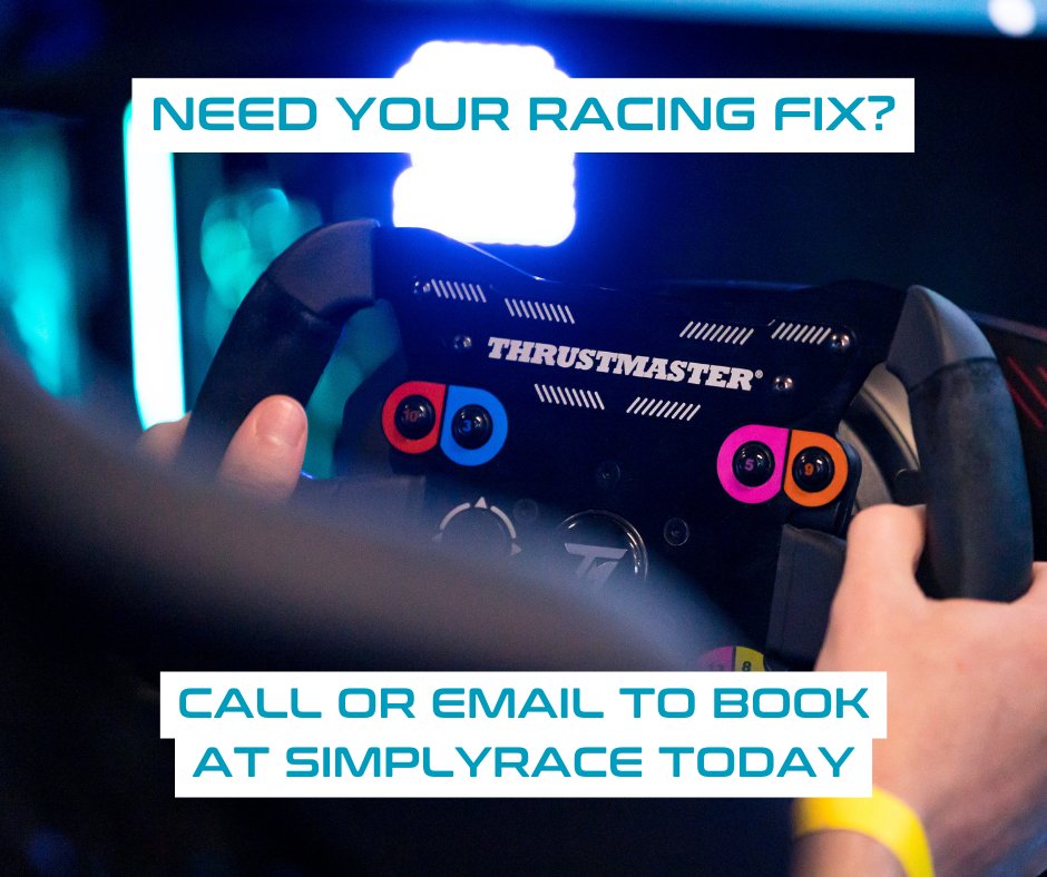 It wasn't exactly a jam-packed weekend for motorsport, so we get it if you're missing the on-track action, so why not call us on 01908 713483 or email us at info@simplyrace.co.uk to book a session with us to get your fix?