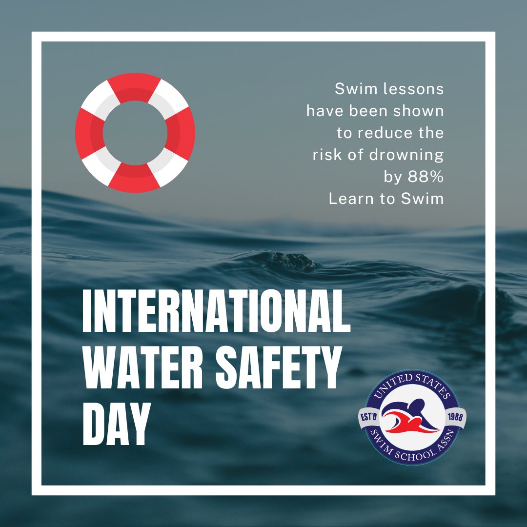 It's International Water Safety Day!
Swimming lessons are one of the important layers of protection in drowning prevention, recognized by the American Academy of Pediatrics. They recommend that everyone learns to swim &amp; kids can start at one year of age.
#PreventDrowning