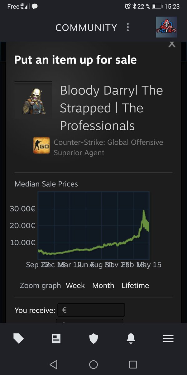 StrikeMeta's tweet photo. The price of skins.🚀 Let's create a trading community on the ETH blockchain. New ones soon #nftcollector #CS2 #counterstrike #blockchain #opensea #NFT https://t.co/wp6bAoxxo7