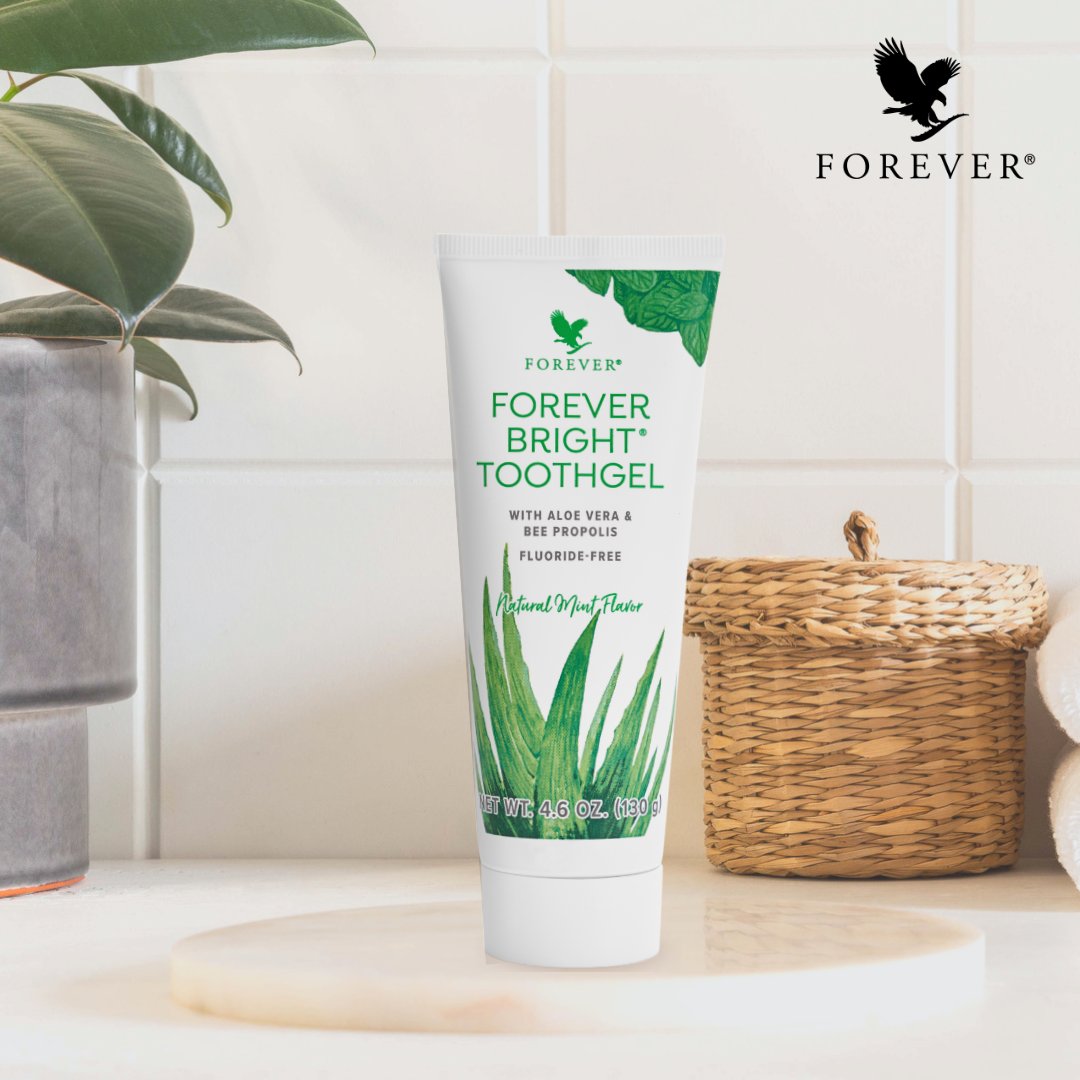 ForeverGlobalHQ's tweet photo. Forever Bright® Toothgel is gentle and effective because we include natural ingredients. Kids and adults alike will love the combination of natural peppermint and spearmint flavoring and frothy texture.

#flp #foreverliving #products #forever #living #toothgel #dentalcare https://t.co/rDOSQdeOtj