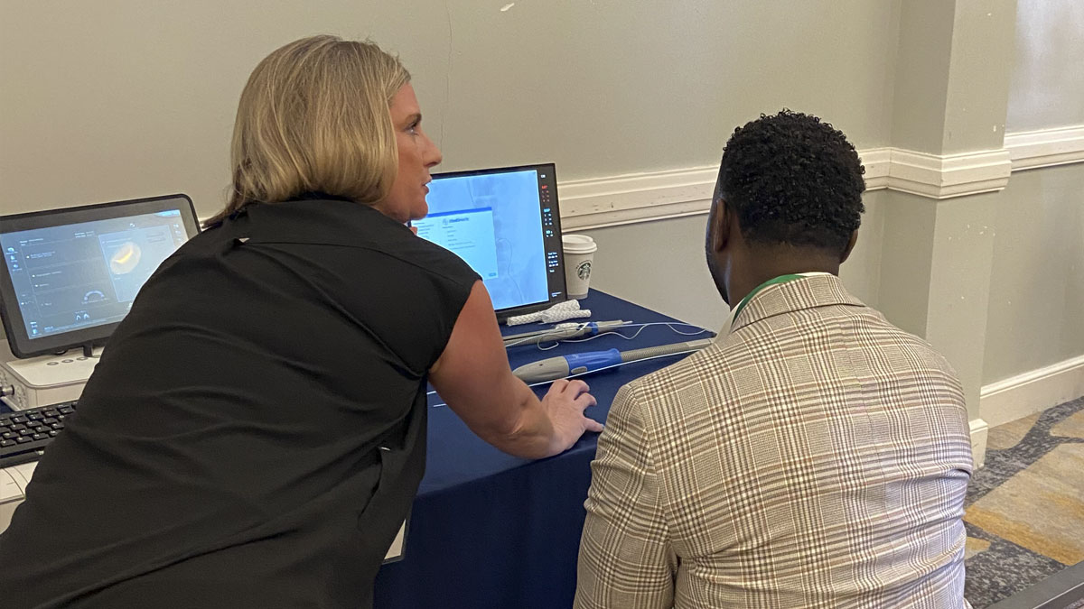 MDTVascular's tweet photo. Another succesfull #Aortic Medical Education Course with 70+ attendees in-person! The #REVAR Essentials course created a learning environment with simulator sessions and real-world case reviews. Connect with us to find out about more events https://t.co/xntJfoHBiO https://t.co/BY8BsE1nHM