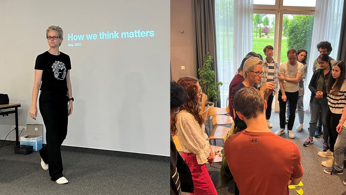 TrainingVbc's tweet photo. Thursday morning saw the start of the Well Being in Academia workshop led by Desiree Dickerson @DickersonPsych. The focus was on #impostersyndrome and #perfectionism both of which are important topics in #academia; there were many interesting and helpful tips. https://t.co/srhGDT4mxW