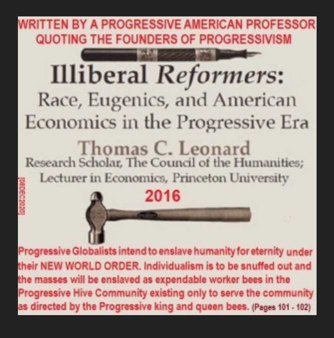 DMashak's tweet image. Wow, that's the same line of thinking of #Hitler&amp;amp; the #Nazi CULT used on the people who saw their evil &amp;amp; exposed &amp;amp; opposed them. And,then they executed them. No real surprise as both #Progressivism&amp;amp; NAZIsm, began as #SocialDarwinism. #politics #MAGA #2A #conservatives #centrists