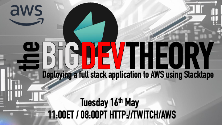 5ukhjinder's tweet photo. RT @bigevilbeard: Tomorrow on #TheBigDevTheory https://t.co/hDkpy6PUs4 join @labeveryday and me with our Special Guest @matus_congrady CEO and Founder @stacktape where we deploy a full stack application to AWS using #Stacktape https://t.co/mijEwfVyj5