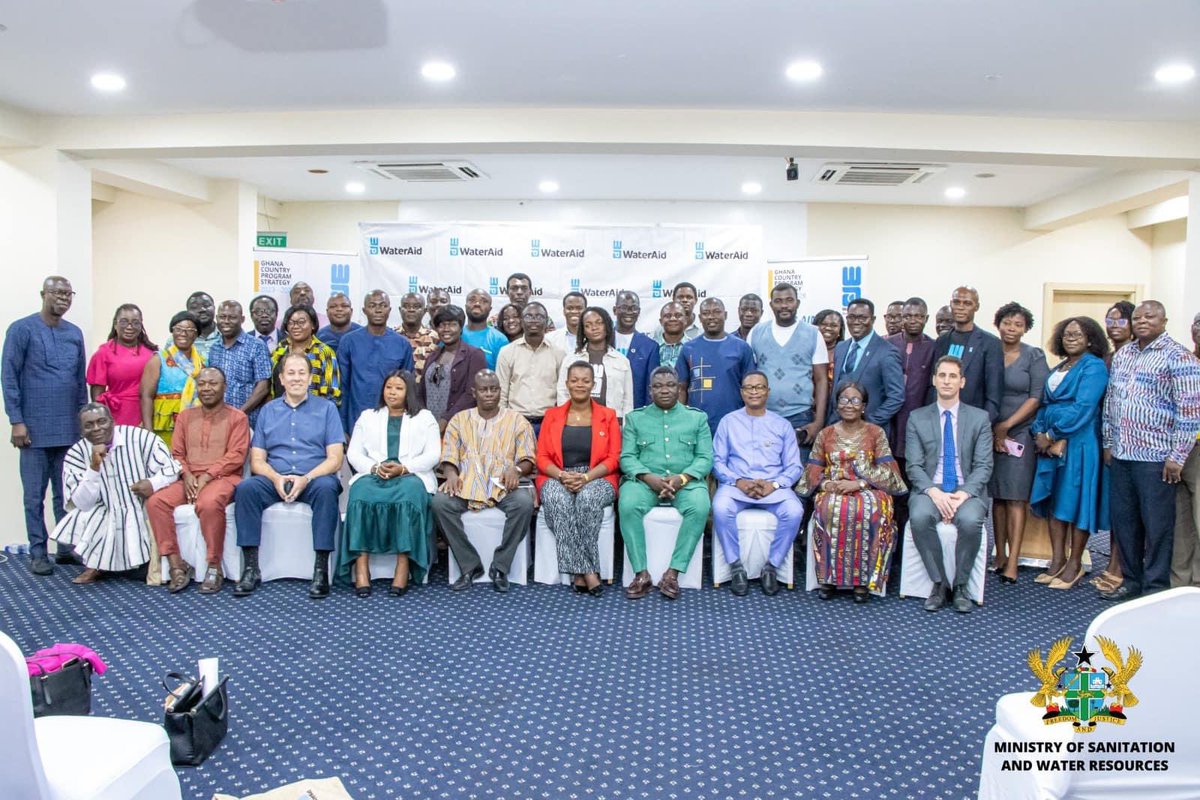 WaterAidWAfrica's tweet photo. Last week, @WaterAid_Ghana launched its Country Programme Strategy to making #WASH accessible to all Ghanaians in the next 5 years. 

Watch the entire event stream 📹https://t.co/RqOx1Y620M

#WaterAidWestAfrica https://t.co/z1lYYt5mHv