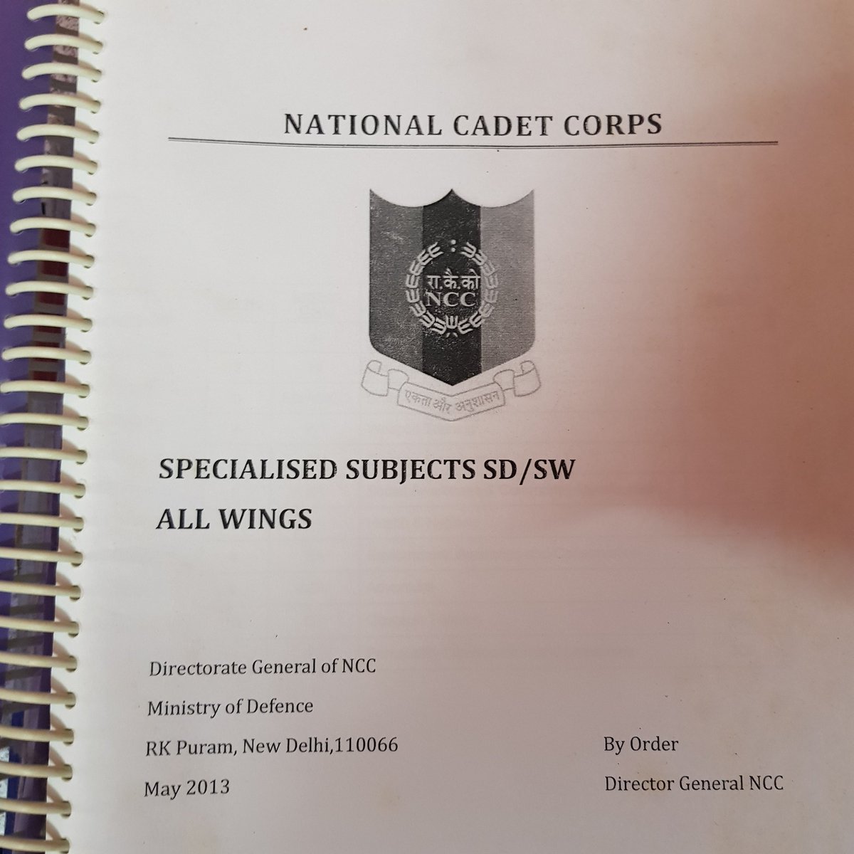 bishvendrasingh's tweet photo. Found this NCC material too. 😄
#NCCDays 😌

@HQ_DG_NCC @adgpi https://t.co/CtCAelKQnf