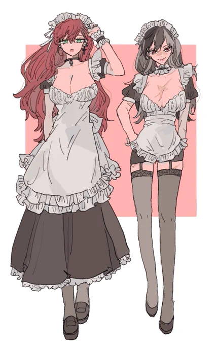 mhykにょたメイドさん❷