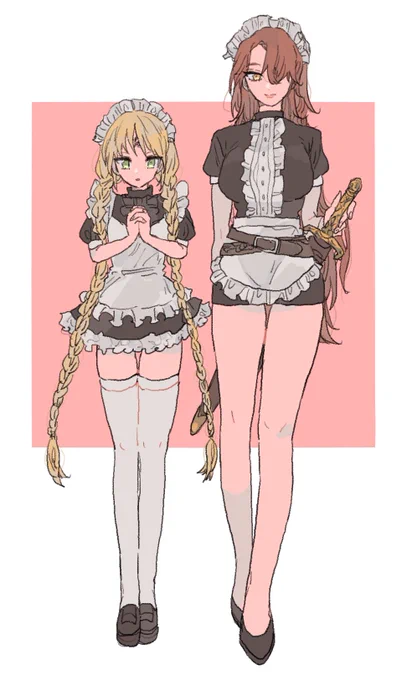mhykにょたメイドさん❷