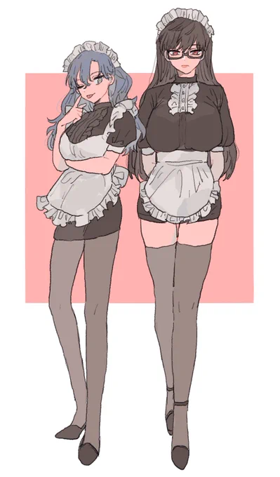 mhykにょたメイドさん❷