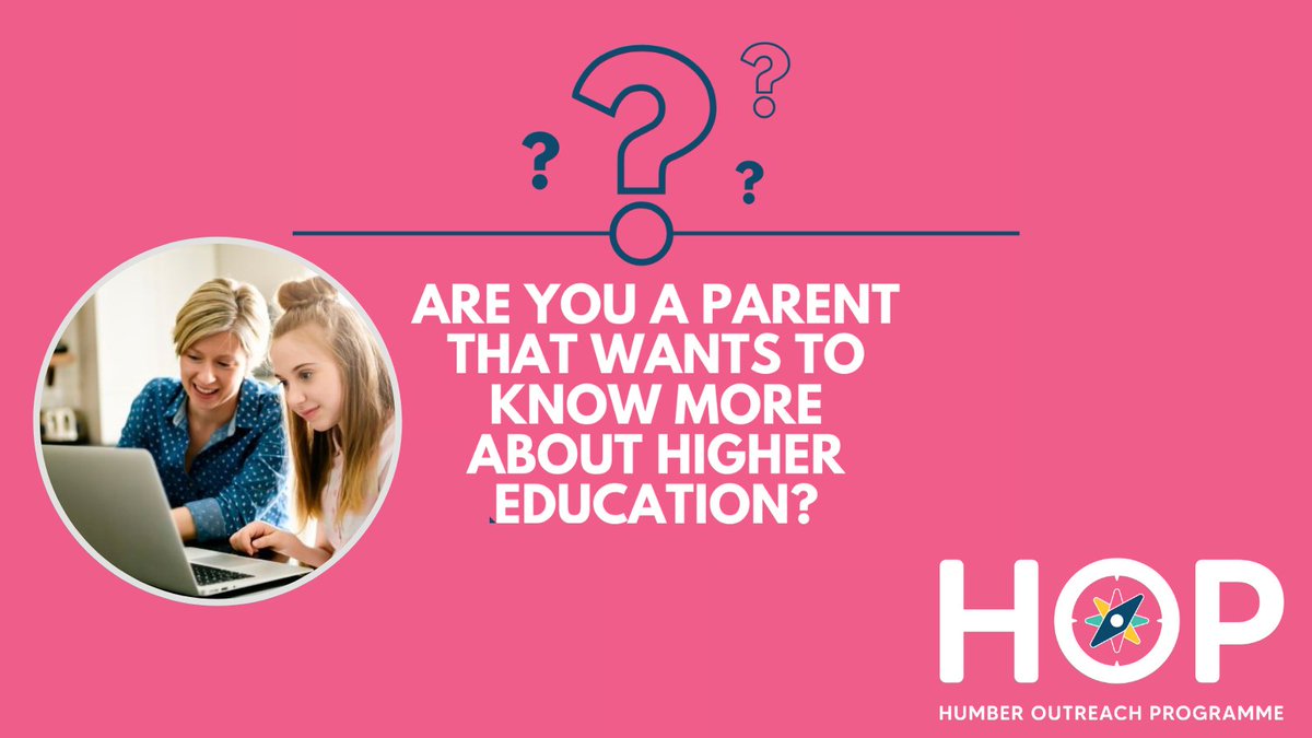 HOP_Humber's tweet image. Calling all #Parents! Want to know more about #HigherEducation for your child? Look no further! We have guides available on our website to take you step by step though the process- hop-humber.co.uk/parents @officestudents #UniConnect