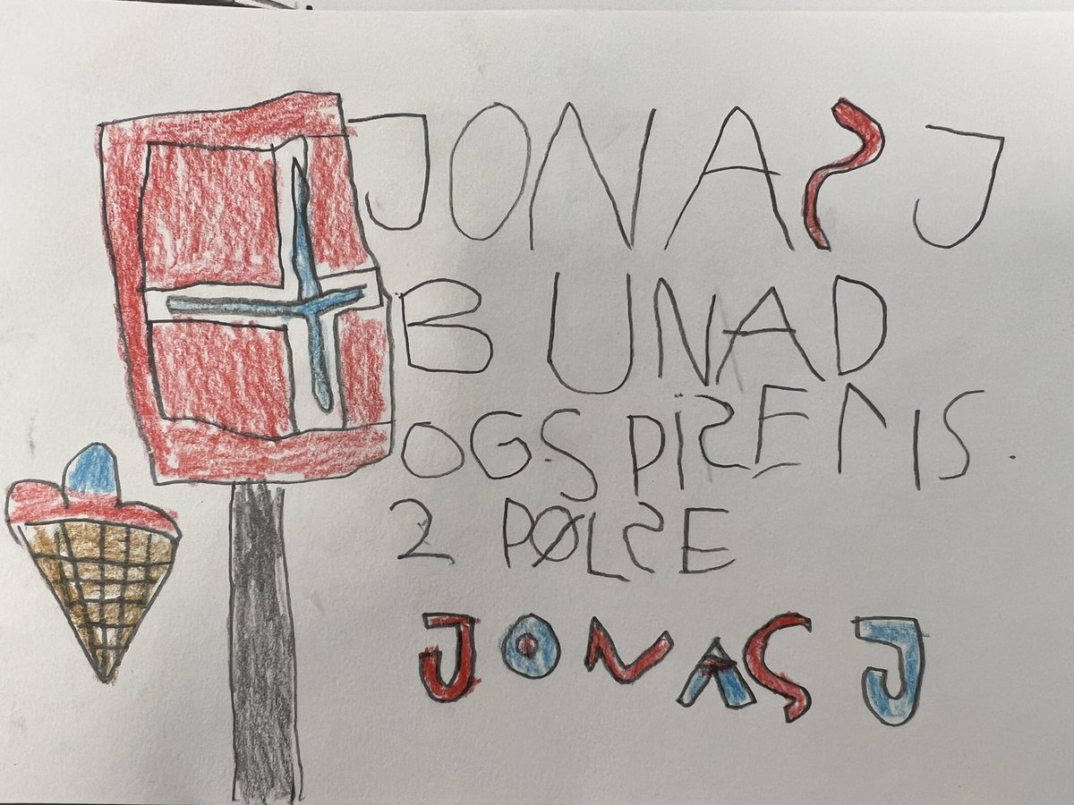 Vi liker både tastatur og blyant på 1. trinn⌨️✏️ God 17. mai🇳🇴