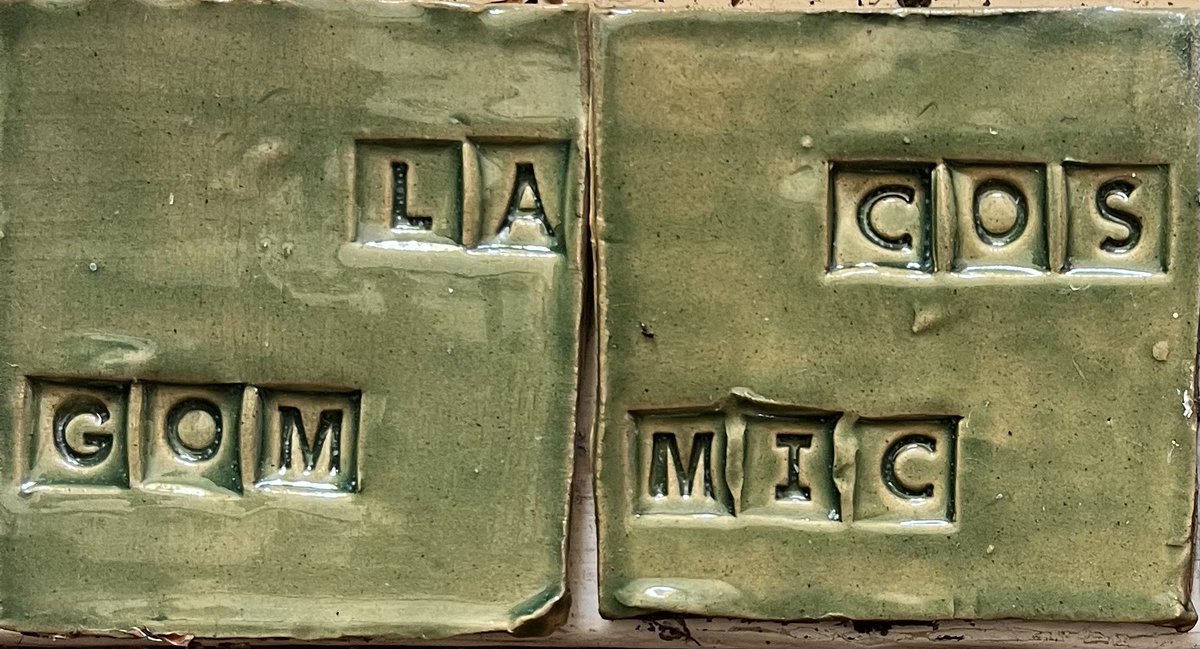 lordbirodesign's tweet photo. Playtime with text in ceramics. Lagom I magpied from ikea, it means ( old Swedish ) just take enough for your needs! https://t.co/KfcYD33IsP