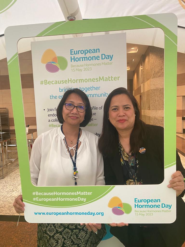 MiriamAsia23's tweet photo. @uhbtrust  #EndocrineNurses for the #EuropeanHormoneDay at the 25th European Congress of Endocrinology in Turkey #ECE2023 https://t.co/mE6l7ewREu