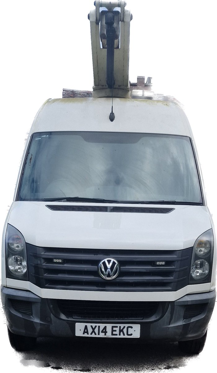 VW Crafter MEWP for sale : LEZ &amp; ULEZ compliant, 2 man bucket, 12.5M cherry picker, 1200KG Payload, CR50 Crafter model, long MOT, new LOLER, ring Nick on 07904413684 for more details