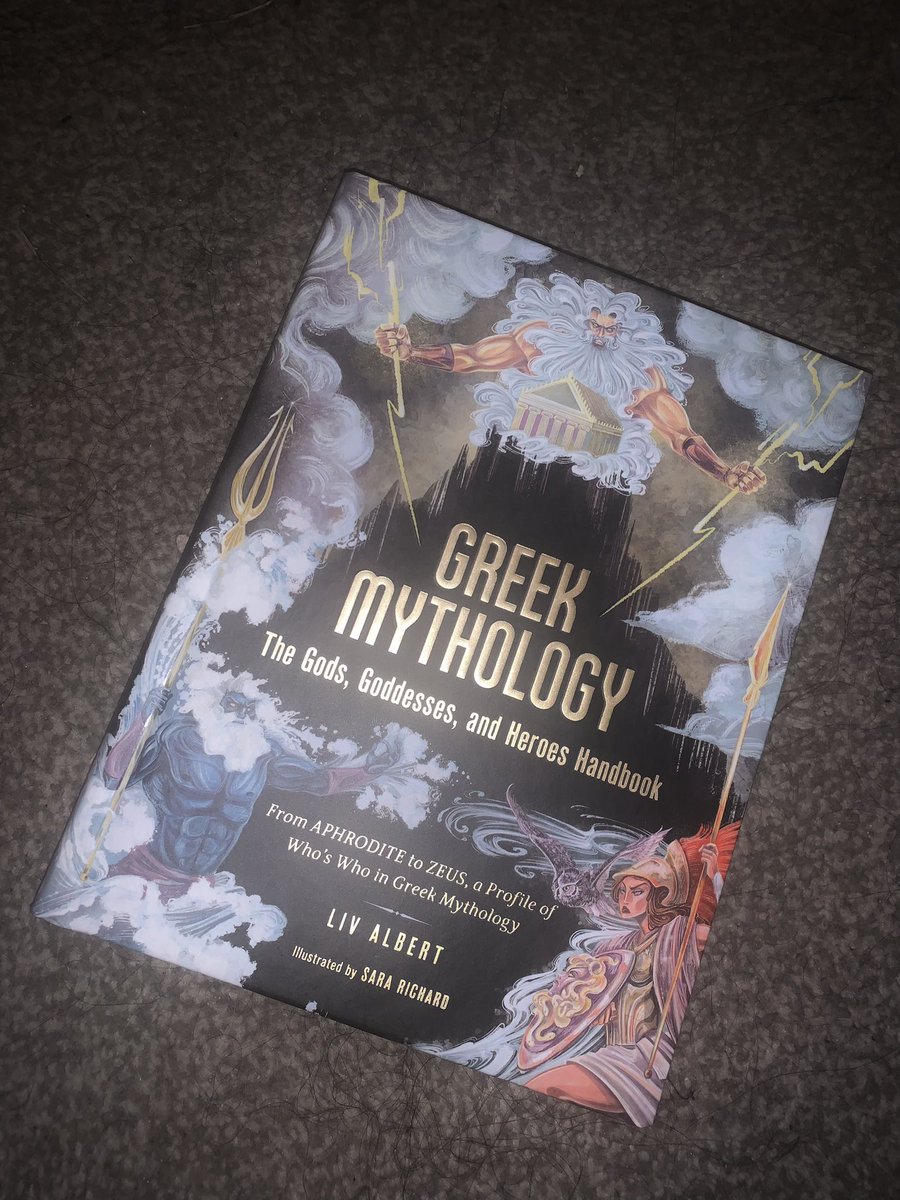ElStew99's tweet photo. New book can’t wait to start reading 
#GreekMythology #BookLover #Reading https://t.co/stUjerkoXH