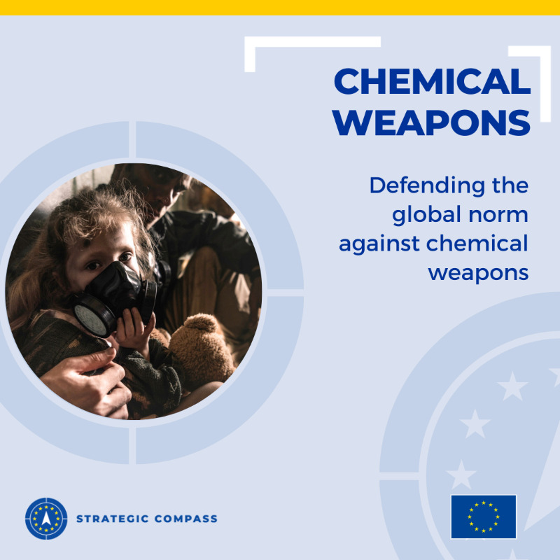 eu_eeas's tweet photo. The #ChemicalWeaponsConvention is a cornerstone of the global non-proliferation &amp; disarmament structure. Find out more 👇