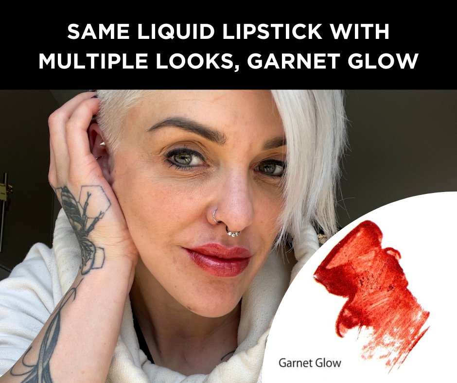 Same Liquid Lipstick With Multiple Looks, Garnet Glow

Read here bit.ly/3W4lLAh

 #LipstickGoals #makeupgoals #beautyessentials #ProductOfTheMonth #LipstickLove #veganlipstick #colourpoplipstick #popofcolour