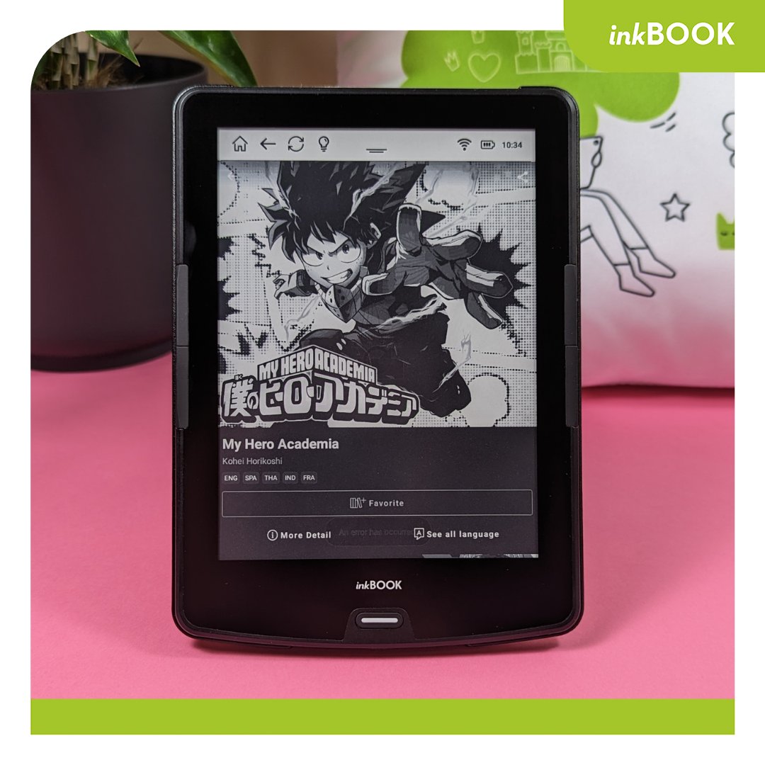 pop_kulturowy's tweet photo. Od teraz na czytniku #inkBOOK można #mangi i to zupełnie za darmo. Użytkownikom sprzętu udostępniono dwie aplikacje Manga Zone oraz Manga Plus na których można znaleźć masę mangowych klasyków i nie tylko. #manga #czytam #czytammangi https://t.co/KQdYY6q3hO