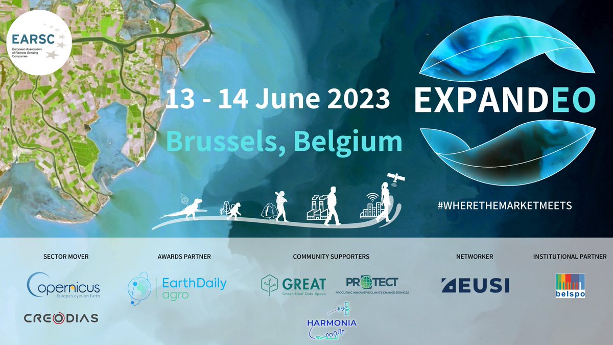 I invite you ALL to join #EXPANDEO 2023 & the @earsc awards ceremony on the 13th of June to meet in person with the @FIRE_ForumEU team & continue the discussion on how #EU policies promote the uptake of #EO ➡️ expandeo.earsc.org