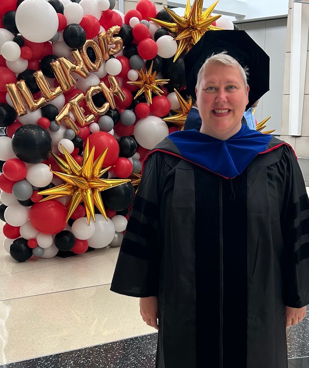 amandageppert's tweet photo. Exciting things happened over the weekend :-) It's starting to feel more real. #PhD #hooding #graduation https://t.co/fKqrmL3lvC