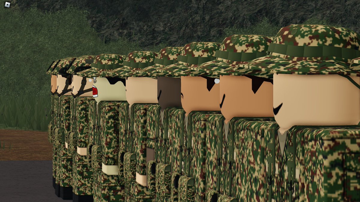 The Rangers conducted an Advanced Fieldcraft exercise with @RBLXMYS_KAD at Sulu. This exercise enhances the fieldcraft knowledge of the Rangers as well as the armoured boys, giving us more knowledge for light infantry tactics on the battlefield.