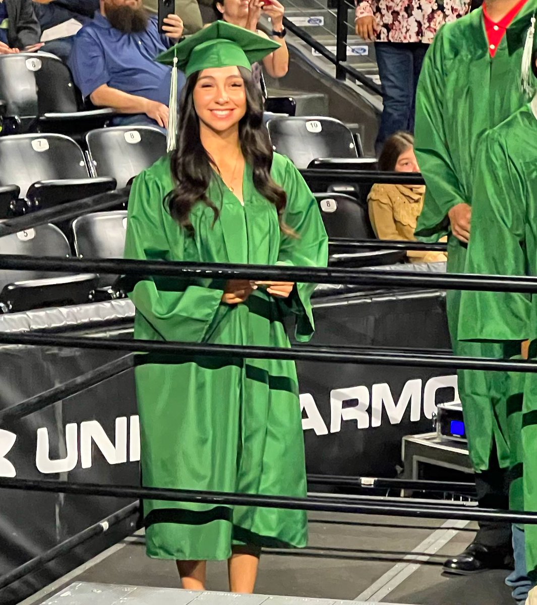 For the Twitterverse… she’s successfully launched ❤️ #hsgraduation #Classof2023 @sara_portela18