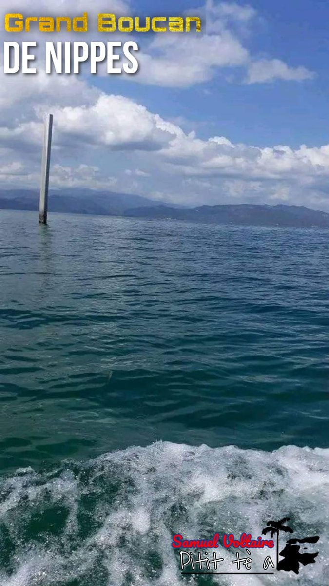 Sam290410's tweet photo. Salouwe konpatriyòt yo, mwa me se mwa Mari e se mwa Gran Boukan tou, maten an nou jis vle w reflechi sou aspè touristik ak ekonomik ke lamè a ka bay a komin nan. Gade lajè on lamè ki separe kot Boukan ak kot Baradè, anpil rali te ka òganize sou lamè a, endistri pèch la te kapab.. https://t.co/ek9ERqUxgW
