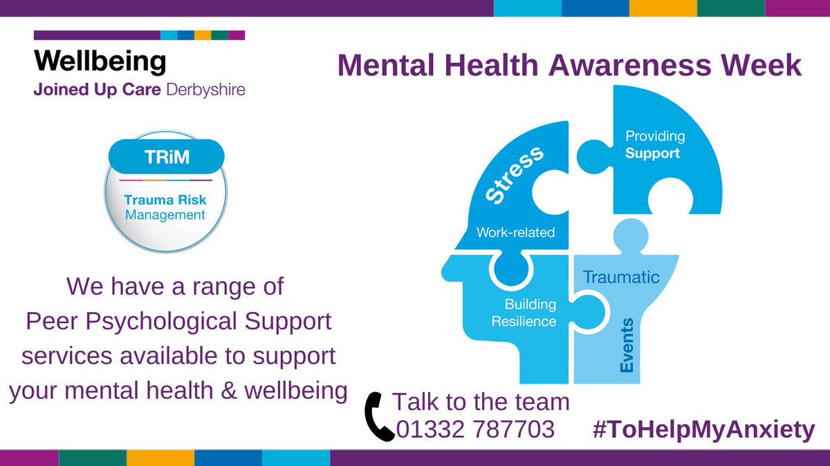 Have you experienced a traumatic or a potentially traumatic event❓

Colleagues can contact our trained peer support practitioners who facilitate 1-1 and group support sessions - providing a safe &amp; confidential space to help you process, recover &amp; improve your mental wellbeing⬇️