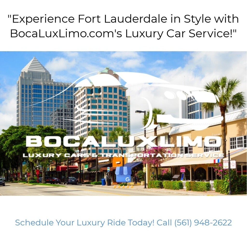 peterleshaw's tweet image. Book your next Fort Lauderdale car service with BocaLuxLimo.com and get the VIP treatment! 🚗 💨 💯 Call us today at (561) 948-2622 to get started! #BocaLuxLimo #FortLauderdaleCarService | ift.tt/6i9XPbf instagr.am/p/CsQ8KXks2FG/