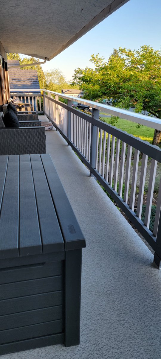 For Mother's Day I gave my wife her deck all ready for the season. Power washed the deck, retrieved the patio furniture from hibernation, cleaned all the loose debris from the yard. I'm sore today but she is worth it!