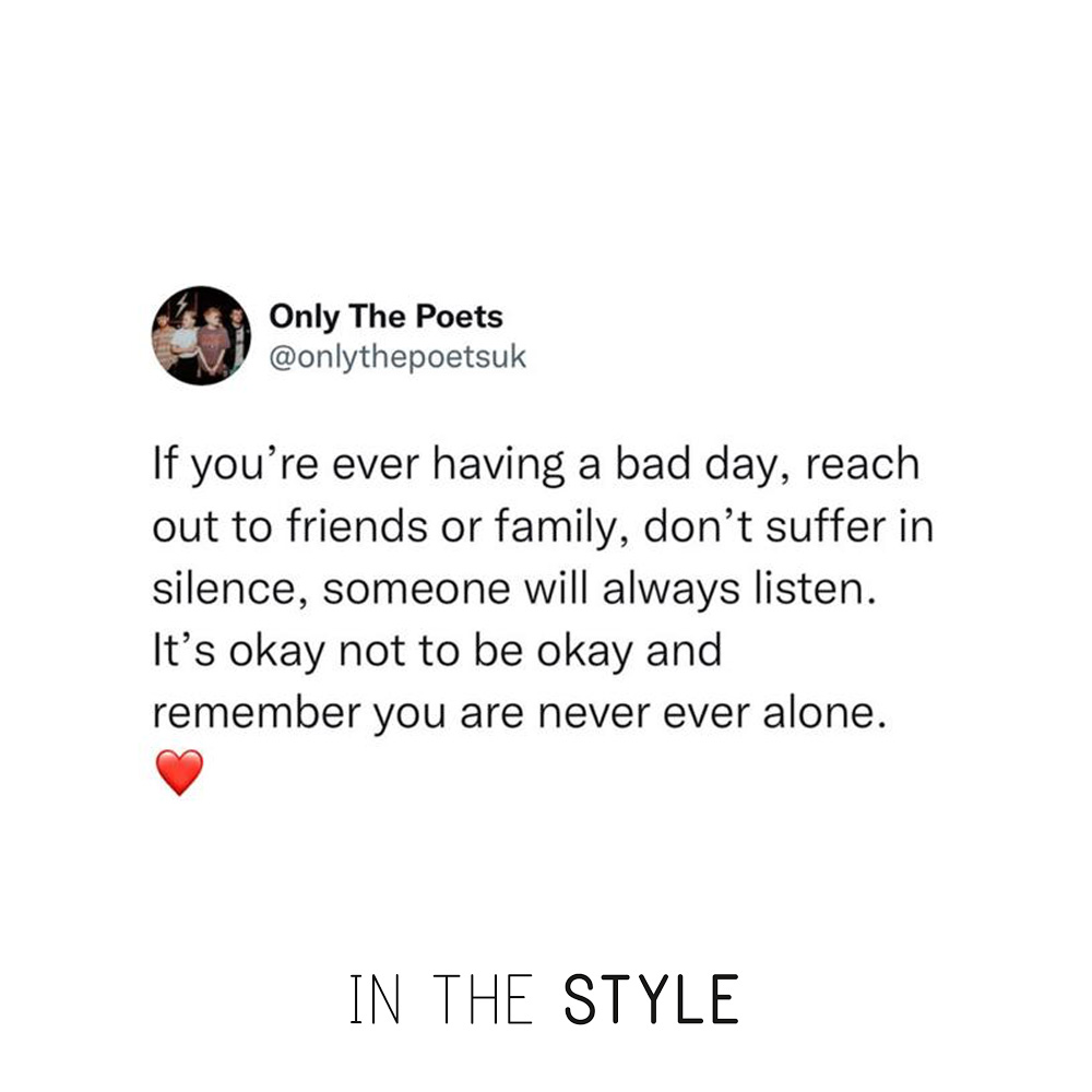 This week is Mental Health Week 💗 It's okay to not be okay ‼️ Reach out to family and friends 🥰