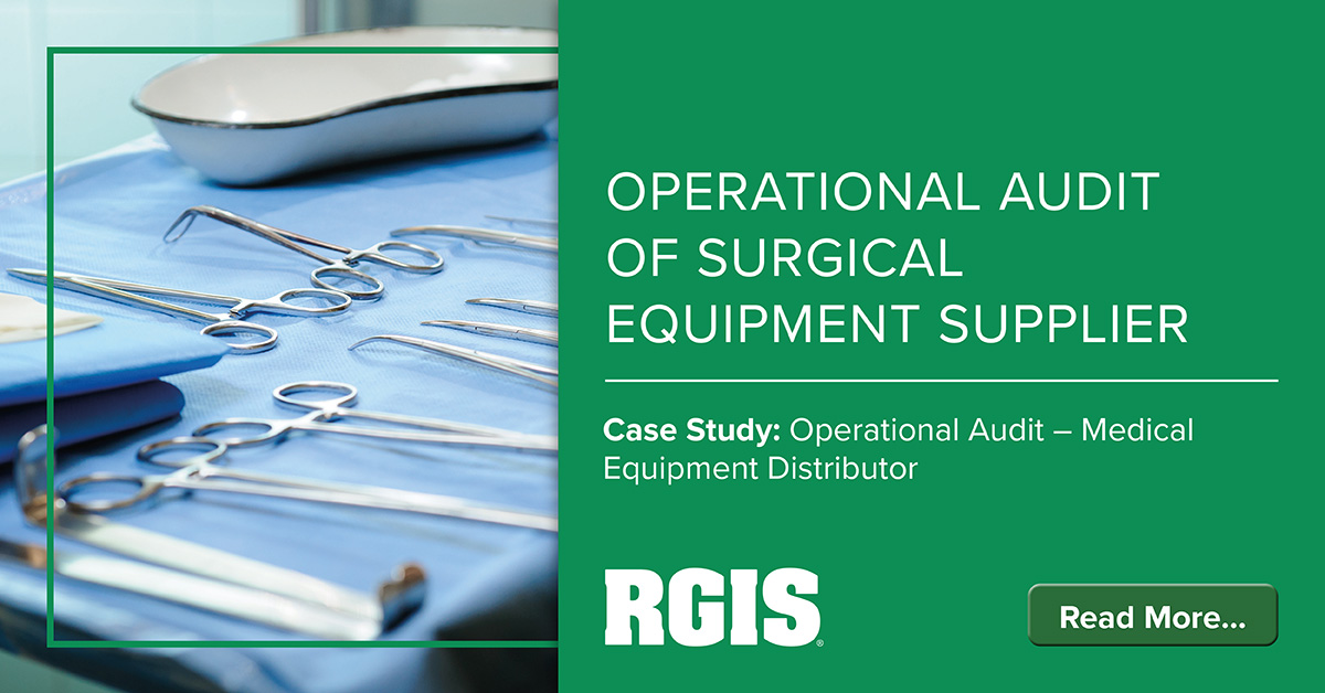 RGIS_UK: Are you facing operational issues in your warehouse? RGIS recently helped a surgical equipment supplier reduce the order turnaround time, optimise product storage and boost sales. Let RGIS help you! #stockaudit #inventoryaccuracy #rgisuk #rgis …