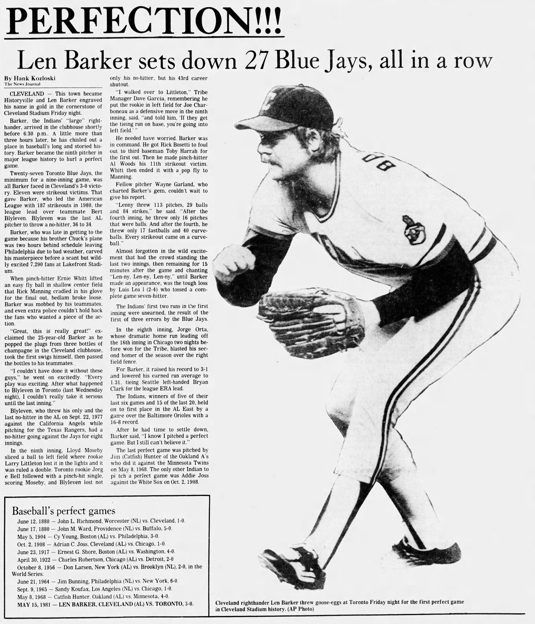 Mr Cleveland On Twitter May 15 1981 Best Game In 40 Years Len mr-cleveland-on-twitter-may-15-1981-best-game-in-40-years-len